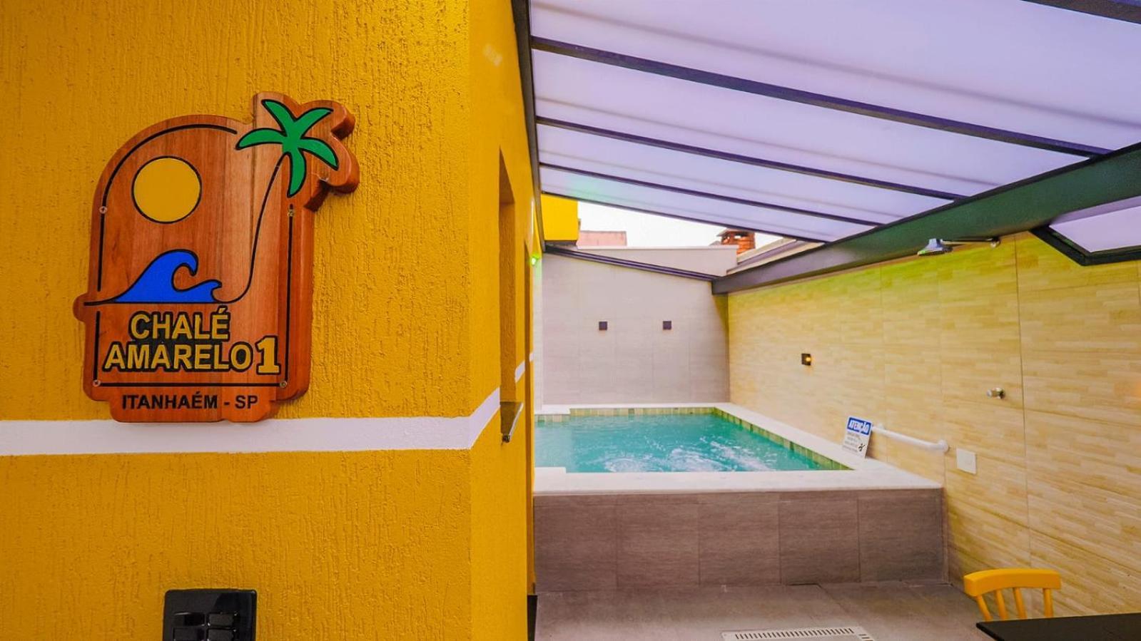 Chale Amarelo Villa Itanhaém Eksteriør bilde